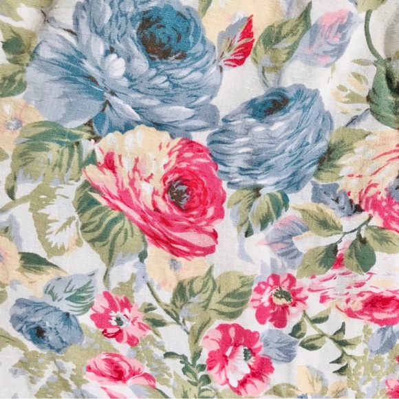 Vintage floral skirt - Picture 2 of 9